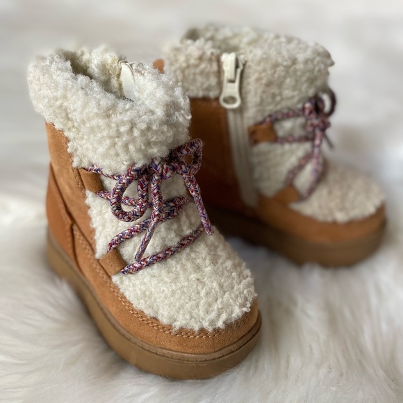 Cat & Jack Shoes Toddler Girls Shearling Winter Boots Poshmark